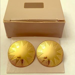 🌞vintage sunburst clip-ons🌞